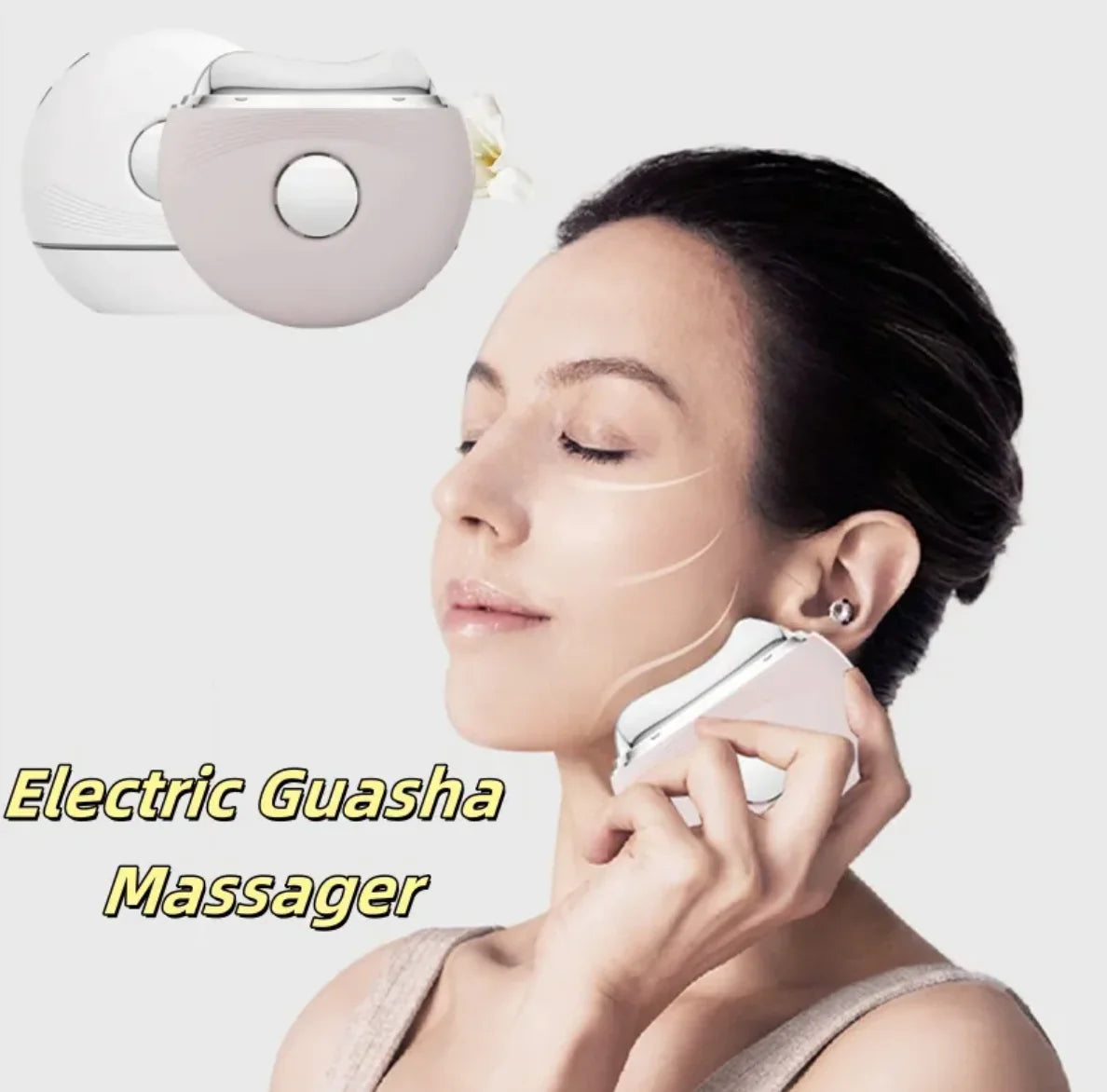 EMS Guasha Gesichtslifting-Massagegerät